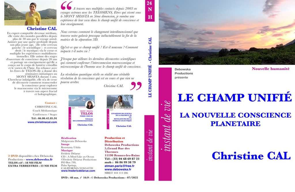 Jaquette — Le Champ Unifié — La nouvelle Conscience Planétaire